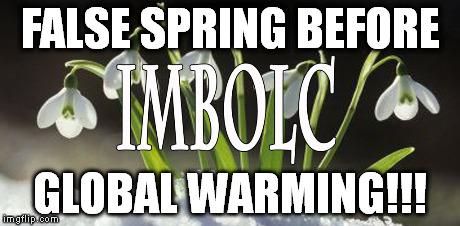 FALSE SPRING BEFORE GLOBAL WARMING!!! | made w/ Imgflip meme maker