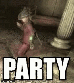 Party! | image tagged in gifs,party | made w/ Imgflip video-to-gif maker