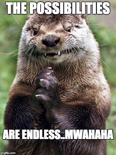 Evil Otter Meme - Imgflip