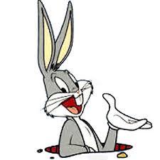 Bugs Bunny from his hole Blank Meme Template
