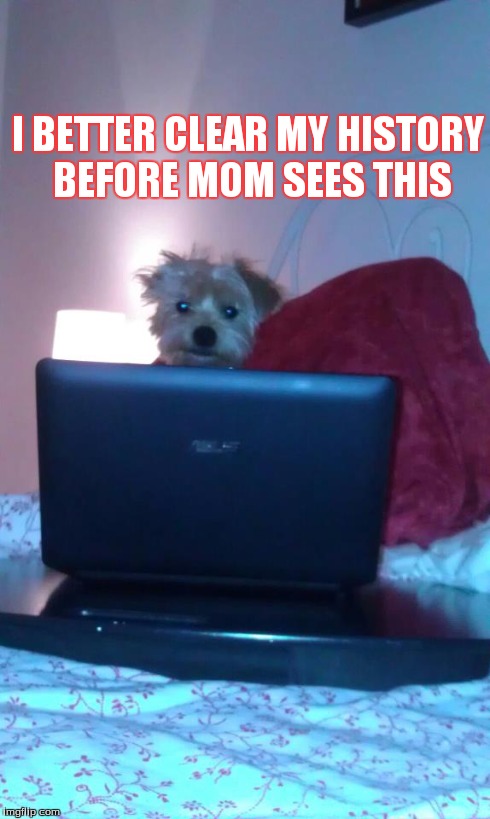 Uh-oh | I BETTER CLEAR MY HISTORY BEFORE MOM SEES THIS | made w/ Imgflip meme maker