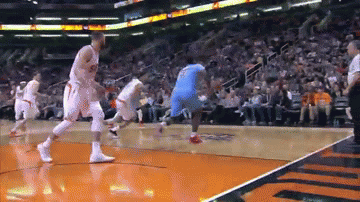 Glen Davis crushes Suns fan with rear end (Video)