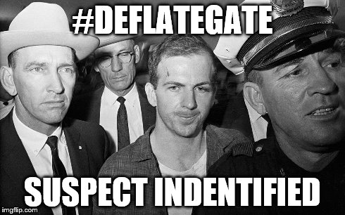 #DEFLATEGATE SUSPECT INDENTIFIED | made w/ Imgflip meme maker