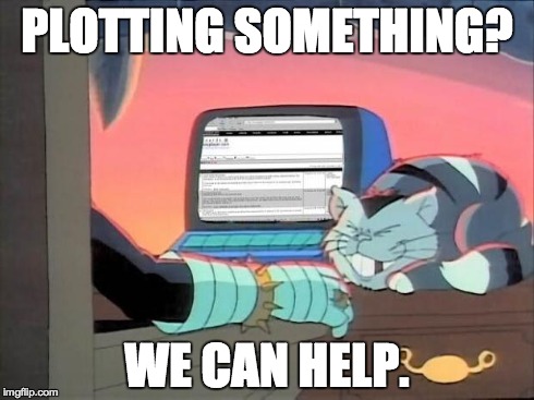 Dr. Claw | PLOTTING SOMETHING? WE CAN HELP. | image tagged in dr claw | made w/ Imgflip meme maker