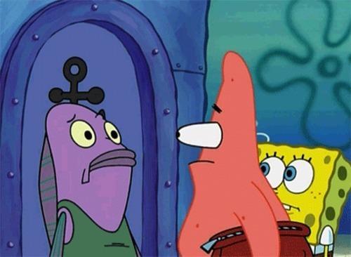 High Quality Patrick eyes Blank Meme Template