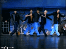 Backstreet boys swan | image tagged in gifs | made w/ Imgflip video-to-gif maker