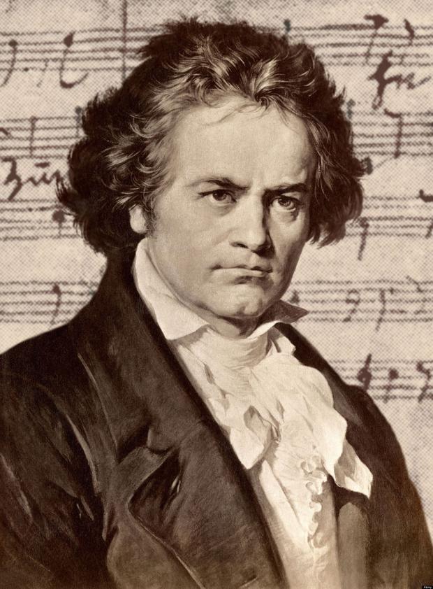 Ludwig van Beethoven Blank Meme Template