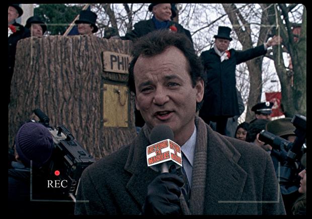 It's Groundhog Day. Again. Blank Meme Template