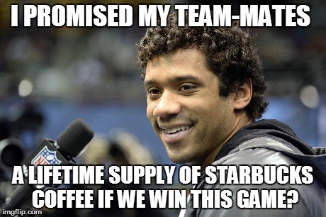 I PROMISED MY TEAM-MATES A LIFETIME SUPPLY OF STARBUCKS COFFEE IF WE WIN THIS GAME? | made w/ Imgflip meme maker