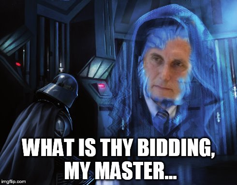 WHAT IS THY BIDDING, MY MASTER... | image tagged in pence,indiana,education,evil | made w/ Imgflip meme maker