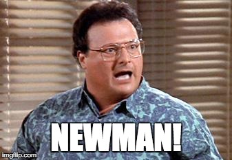 Newman! | NEWMAN! | image tagged in newman | made w/ Imgflip meme maker