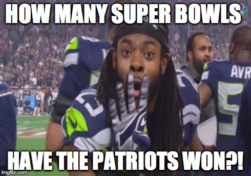 HOW MANY SUPER BOWLS HAVE THE PATRIOTS WON?! | image tagged in losers | made w/ Imgflip meme maker