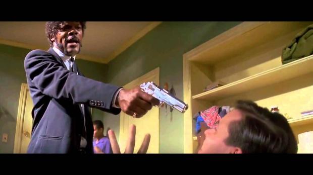 pulp fiction say it one more time Blank Meme Template