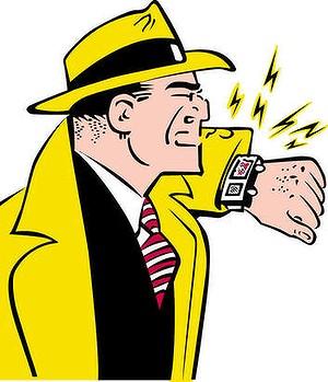 High Quality dick tracy Blank Meme Template