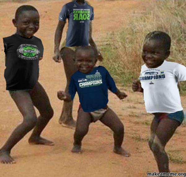 Seahawks Africa Blank Meme Template