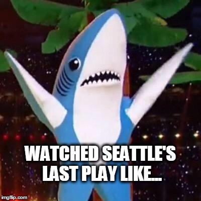 SuperBowl upset | WATCHED SEATTLE'S LAST PLAY LIKE... | image tagged in superbowl upset | made w/ Imgflip meme maker