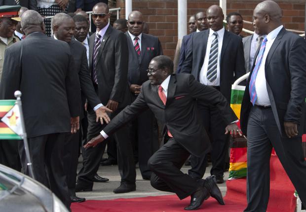 Mugabe Falls Blank Meme Template
