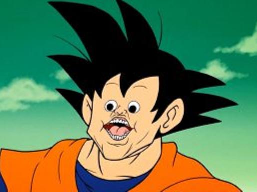 Goku Photoshop? . . . I just found this image and uploaded it. Blank Meme Template