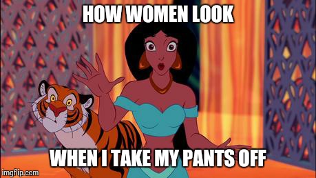 HOW WOMEN LOOK WHEN I TAKE MY PANTS OFF | image tagged in how they look | made w/ Imgflip meme maker