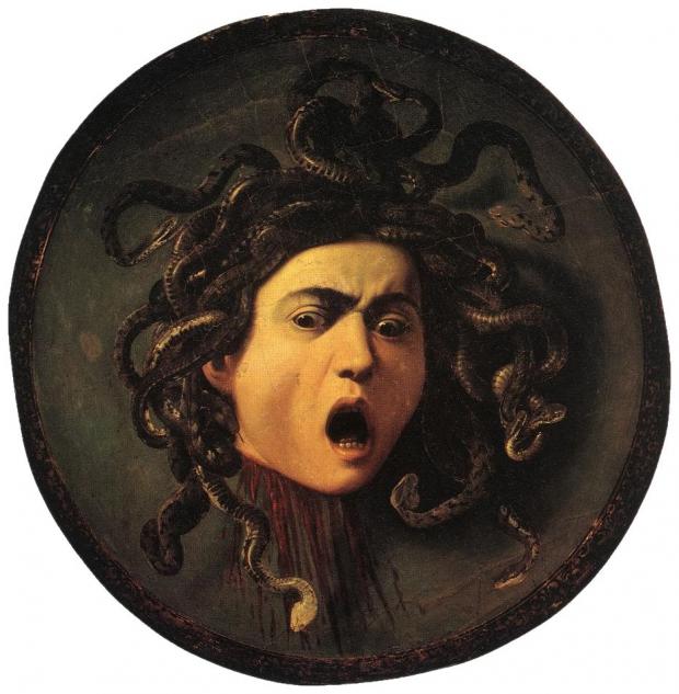 Medusa by Carvaggio Blank Meme Template