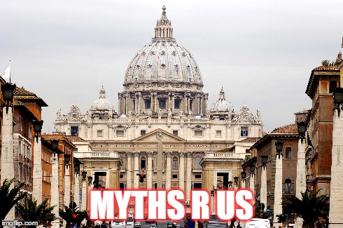 MYTHS R US | image tagged in church | made w/ Imgflip meme maker