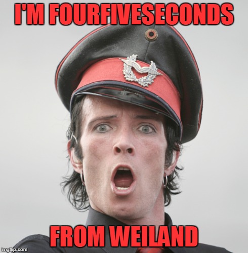Weiland | I'M FOURFIVESECONDS FROM WEILAND | image tagged in fourfiveseconds,scott weiland | made w/ Imgflip meme maker