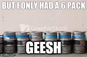 BUT I ONLY HAD A 6 PACK GEESH | image tagged in 6 pack | made w/ Imgflip meme maker