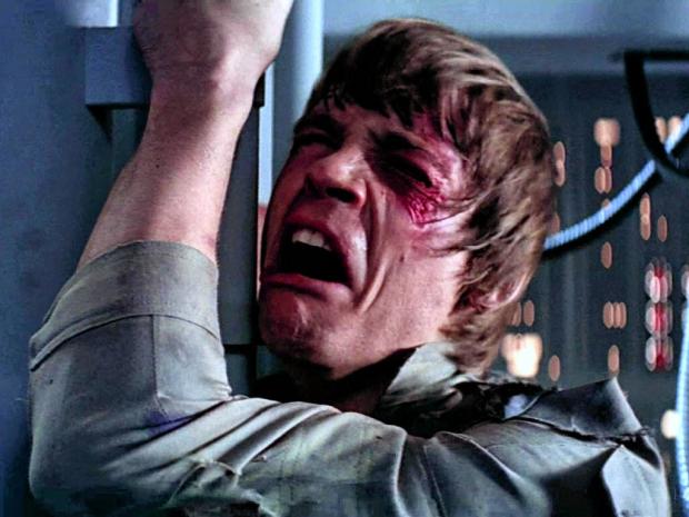 Luke Skywalker Crying Blank Meme Template