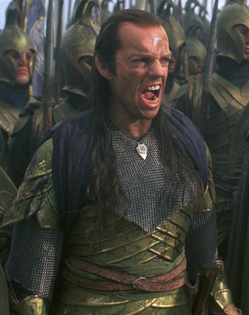 Cranky Elrond Blank Meme Template