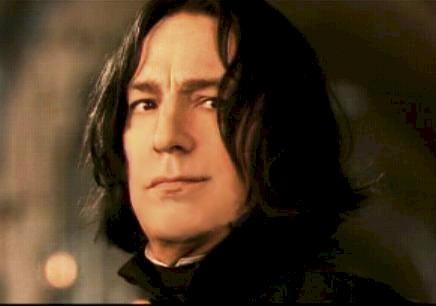 Severus snape smirking Blank Meme Template