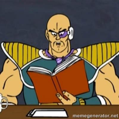 High Quality nappa reading a book Blank Meme Template