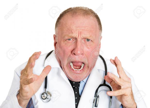Angry Doctors Blank Meme Template