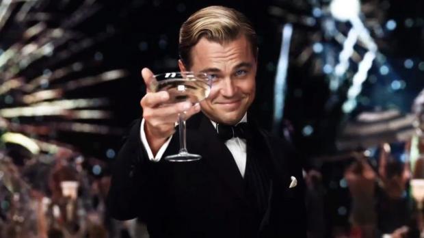 High Quality Great Gatsby Cheers Blank Meme Template