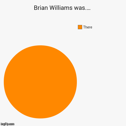 image tagged in funny,pie charts,brian williams | made w/ Imgflip chart maker