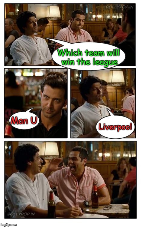 ZNMD Meme | Which team will win the league Man U Liverpool | image tagged in memes,znmd | made w/ Imgflip meme maker