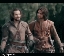 Aramis Hat Curl | image tagged in gifs,TheMusketeers | made w/ Imgflip video-to-gif maker