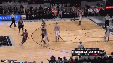 Andrew Wiggins Dunk | image tagged in gifs,andrew wiggins,minnesota timberwolves,nba,basketball,rising stars challenge | made w/ Imgflip video-to-gif maker