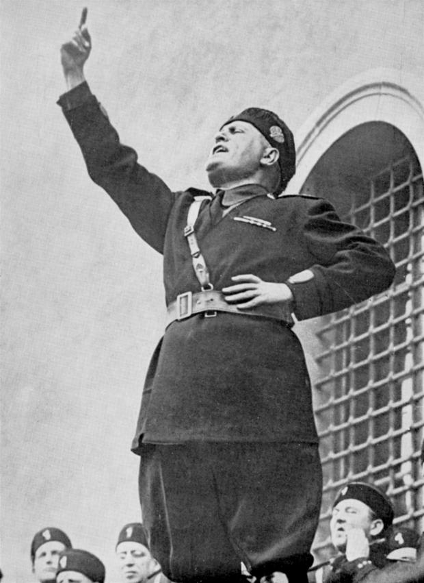 High Quality Mussolini Blank Meme Template