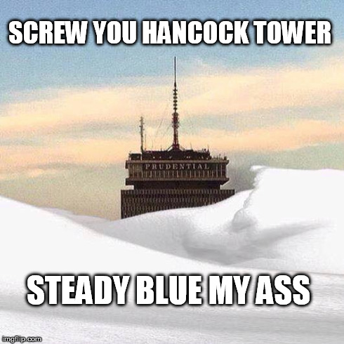 Bostonians should get this one | SCREW YOU HANCOCK TOWER STEADY BLUE MY ASS | image tagged in weather | made w/ Imgflip meme maker