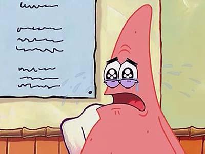 Sad Patrick