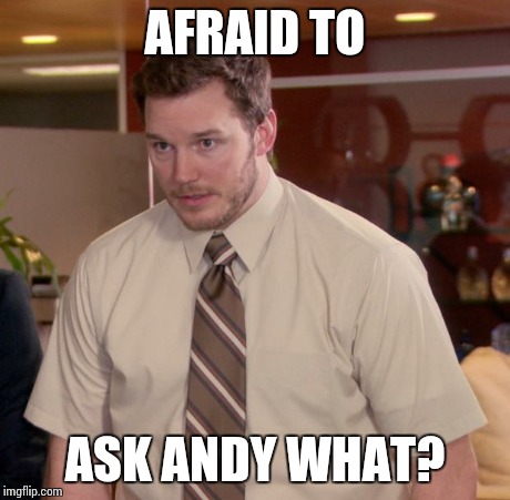 Afraid To Ask Andy | AFRAID TO ASK ANDY WHAT? | image tagged in memes,afraid to ask andy | made w/ Imgflip meme maker
