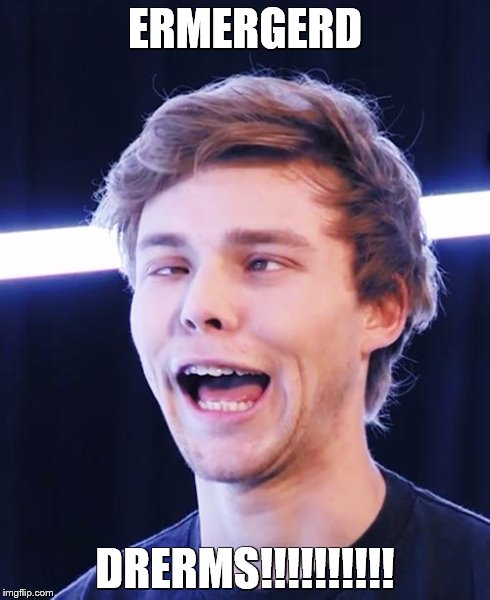 ERMERGERD DRERMS!!!!!!!!!! | image tagged in ashton irwin,5 seconds of summer,drums,meme,funny memes | made w/ Imgflip meme maker