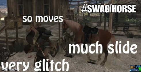 glitch | #SWAG HORSE | image tagged in success kid | made w/ Imgflip meme maker