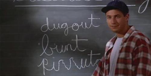 High Quality rirruto rizzuto billy madison never coming back ever Blank Meme Template