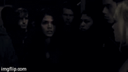 Bell & Octavia | image tagged in gifs,the 100 | made w/ Imgflip video-to-gif maker
