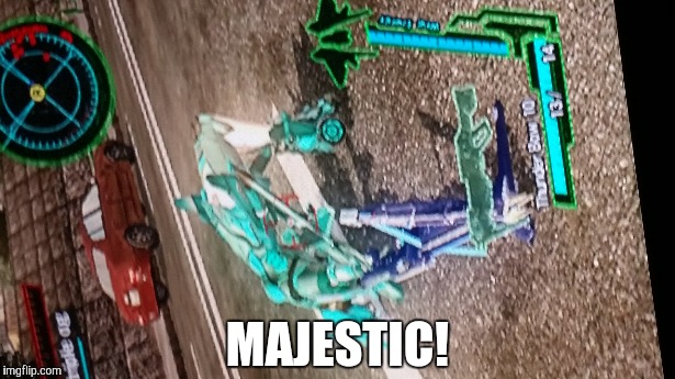 So I was playing Earth Defense Force... | MAJESTIC! | image tagged in memes,majestic,funny,earth defense force | made w/ Imgflip meme maker