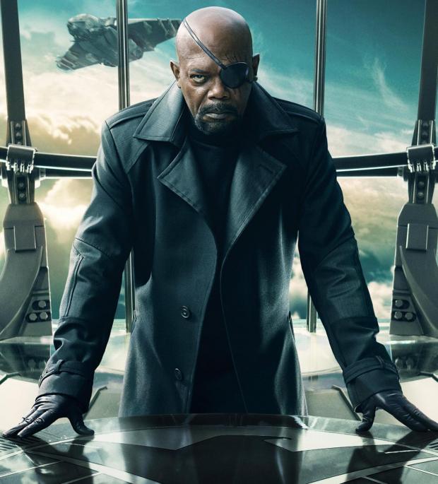 High Quality Nick Fury Blank Meme Template