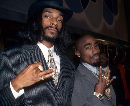 High Quality Tupac and Snoop Blank Meme Template