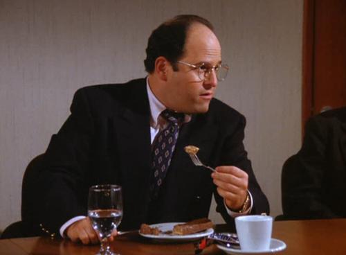 High Quality George Costanza Snickers Blank Meme Template