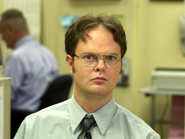 Dwight Schrute High Res Blank Meme Template